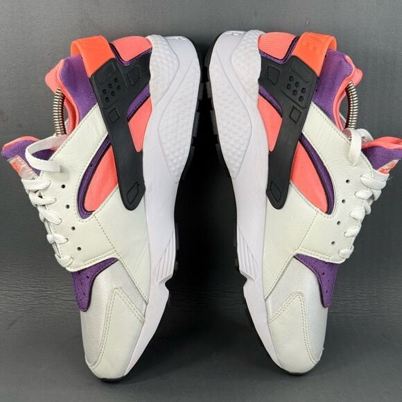 Nike Air Huarache Bright Mango athletic sneaker shoes men’s size 11.5 - Picture 5 of 8